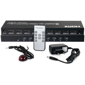 Adaptador Switch HDMI 8 em 1