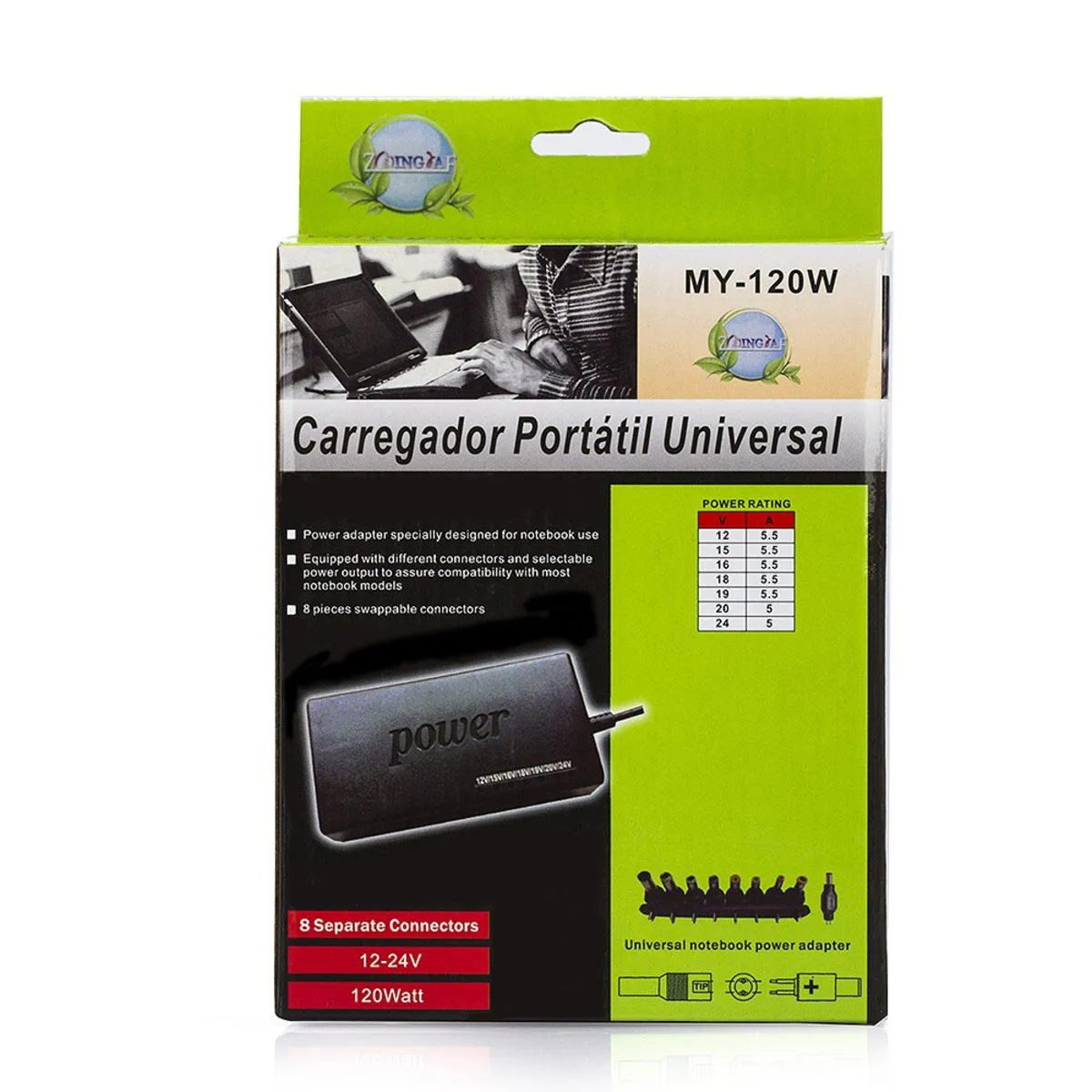 Carregador universal para notebooks - Imagem 2
