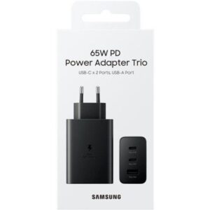 Carregador  samsung USB Type c trio 65w
